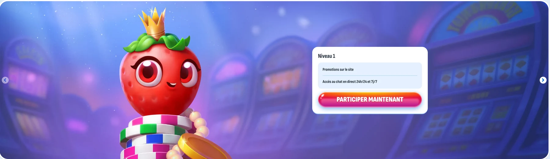 Casino reward artwork used beside responsible gaming guidance